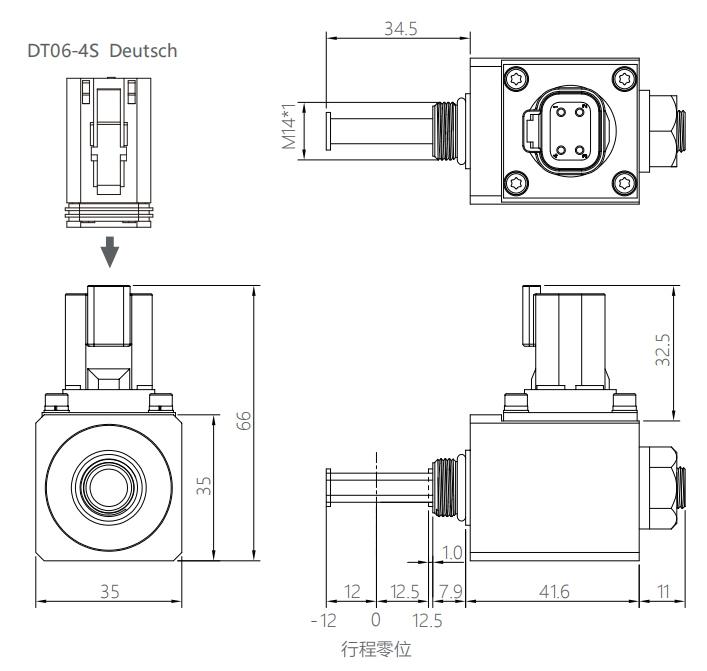 轉(zhuǎn)速傳感器 閥芯位置傳感器 閥芯位移傳感器