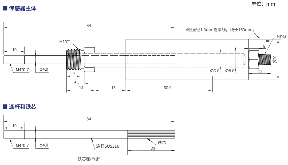 轉(zhuǎn)速傳感器 閥芯位置傳感器 閥芯位移傳感器