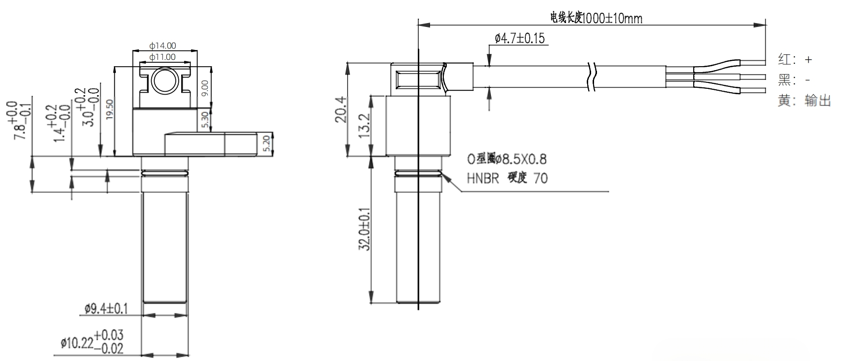 轉(zhuǎn)速傳感器 閥芯位置傳感器 閥芯位移傳感器